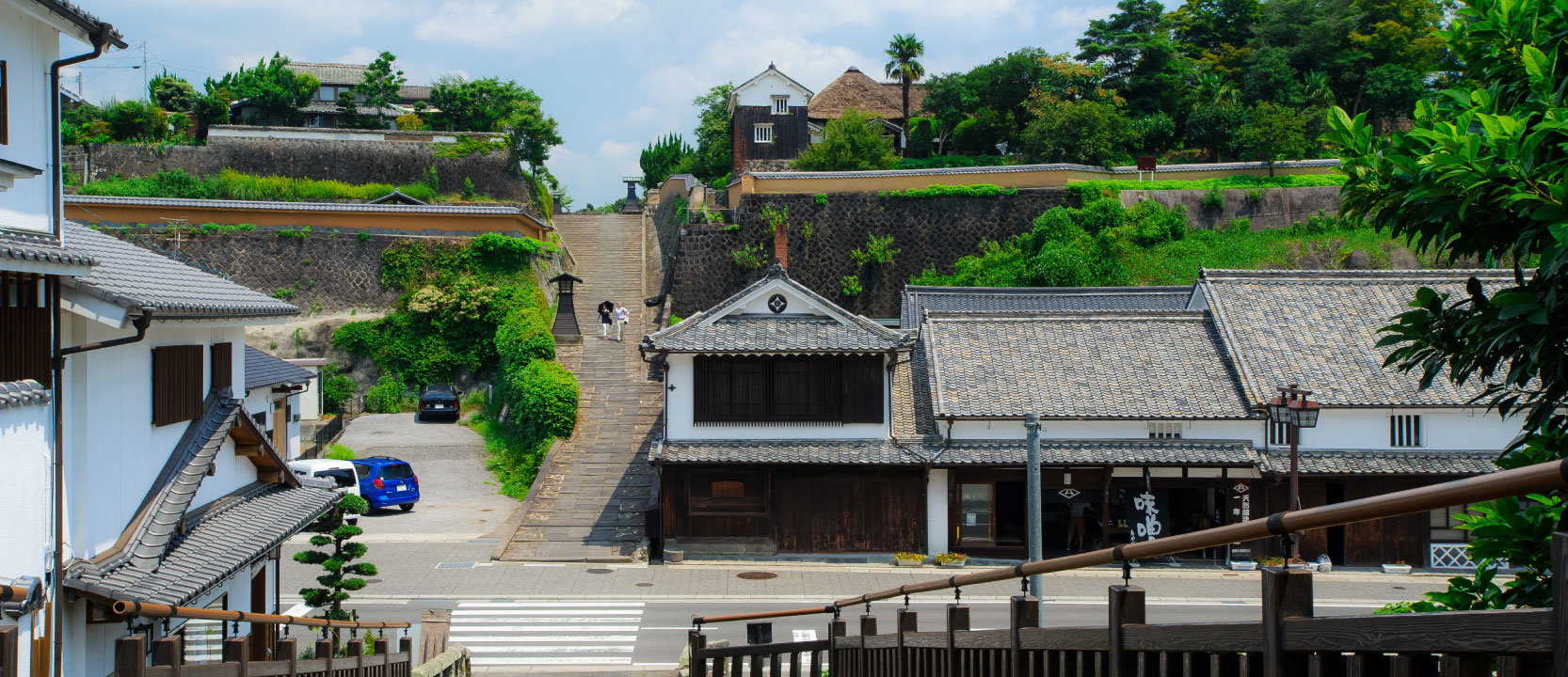 坂道の城下町